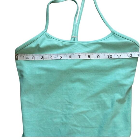 Lululemon Small Sleeveless Athleisure Yoga Top in Seafoam Green - Picture 5 of 6